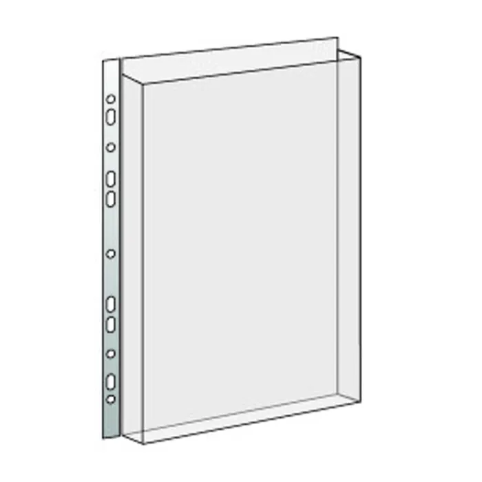 Hlavný obrázok produktu Průhledný obal na katalogy PP eurozávěs 180mic.240x310x20mm [10 ks]