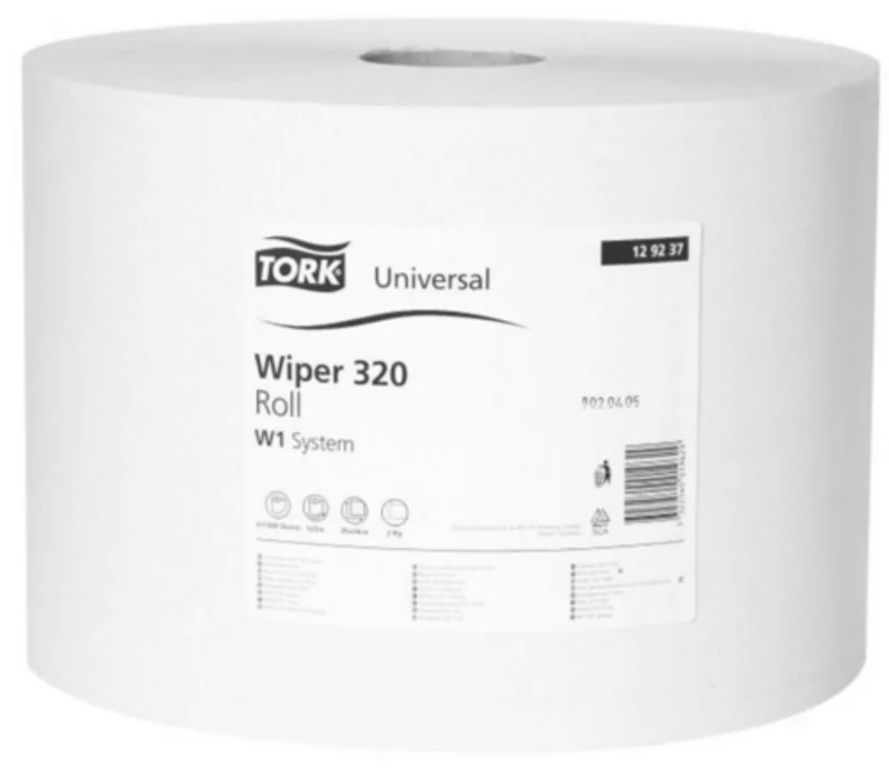 Hlavný obrázok produktu Průmyslová papírová utěrka Tork 129237 Basic 2vrstvá [1 ks]