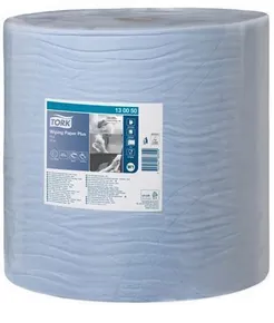 Priemyselná papierová utierka Tork 130050 Plus Advanced 420 veľká šírky 37cm modrá [1 ks]