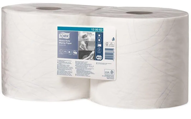 Hlavný obrázok produktu Průmyslová papírová utěrka Tork 130062 Heavy-Duty Advanced 430 malá role bílá [1 ks]