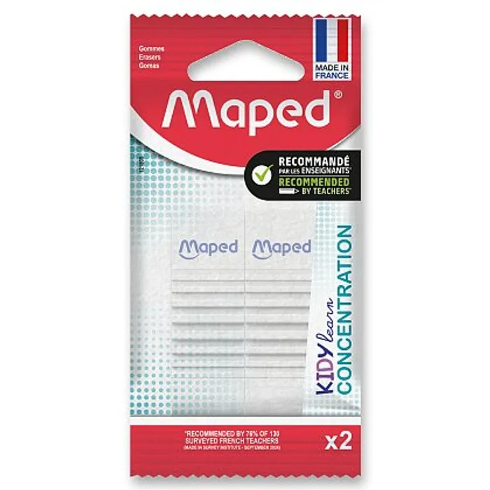 Hlavný obrázok produktu Pryž Maped Kidy Learn Concentration 2 ks