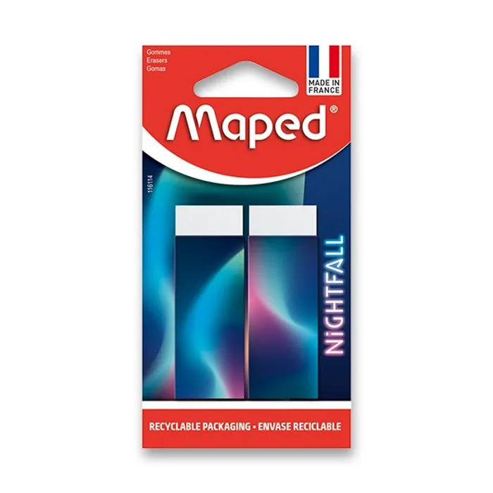 Hlavný obrázok produktu Pryž Maped Nightfall 2 ks