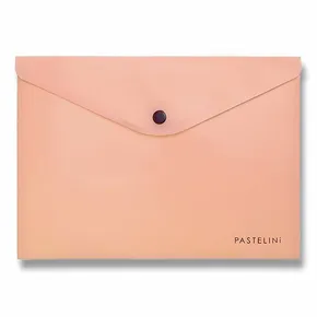 Listová kabelka s cvokom A5 PASTELINI marhuľová