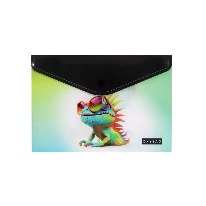 Hlavný obrázok produktu Psaníčko s drukem A5 s tiskem crazy animals chameleon