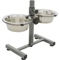 Ďalší obrázok produktu Psí bar, výška 27cm, 2x miska 0,75 l/15cm