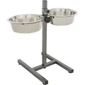 Ďalší obrázok produktu Psí bar, výška 50cm, 2x miska 2,8 l/24cm
