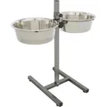 Ďalší obrázok produktu Psí bar, výška 60cm, 2x miska 4,5 l/28cm