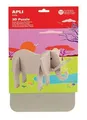 Puzzle, 3D, penové, APLI, slon