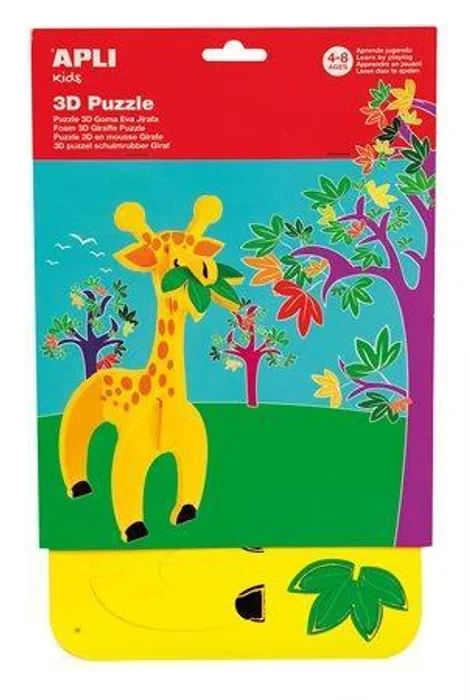 Hlavný obrázok produktu Puzzle, 3D, pěnové, APLI, žirafa