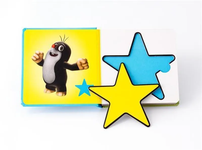 Hlavný obrázok produktu Puzzle leporelo, Krtek tvary a barvy, JIKO