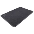 PVC predložka s labkou, šedá k WC 40 x 60 cm