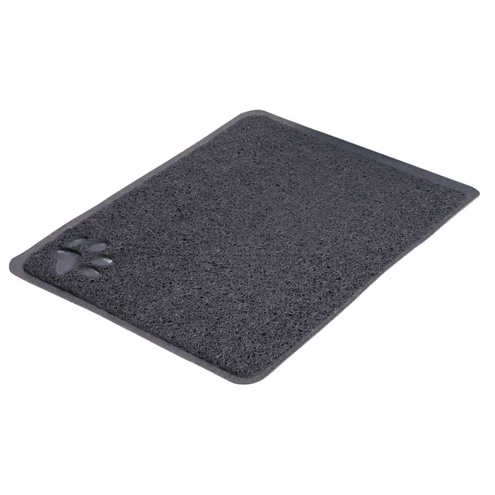 Hlavný obrázok produktu PVC předložka s tlapkou, šedá k WC 45 x 37 cm