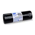 Vrece na odpadky (LDPE) zaťahovacie čierne 70 x 100 cm 120L [25 ks]
