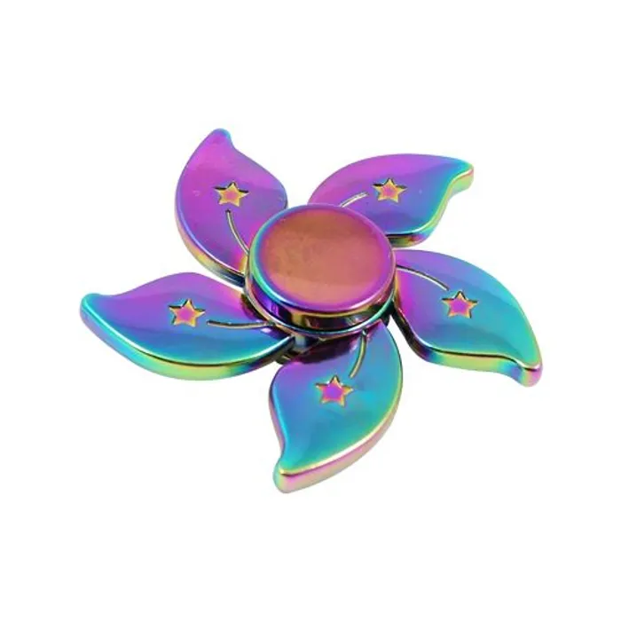 Hlavný obrázok produktu Rainbow Fidget Spinner - 5,5 cm, duhový kov