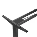 Ďalší obrázok produktu Rám stola, elektricky nastaviteľná výška, rozsah 500 mm, antikolózny systém, čierny, 100 kg nosnosť, Powerton