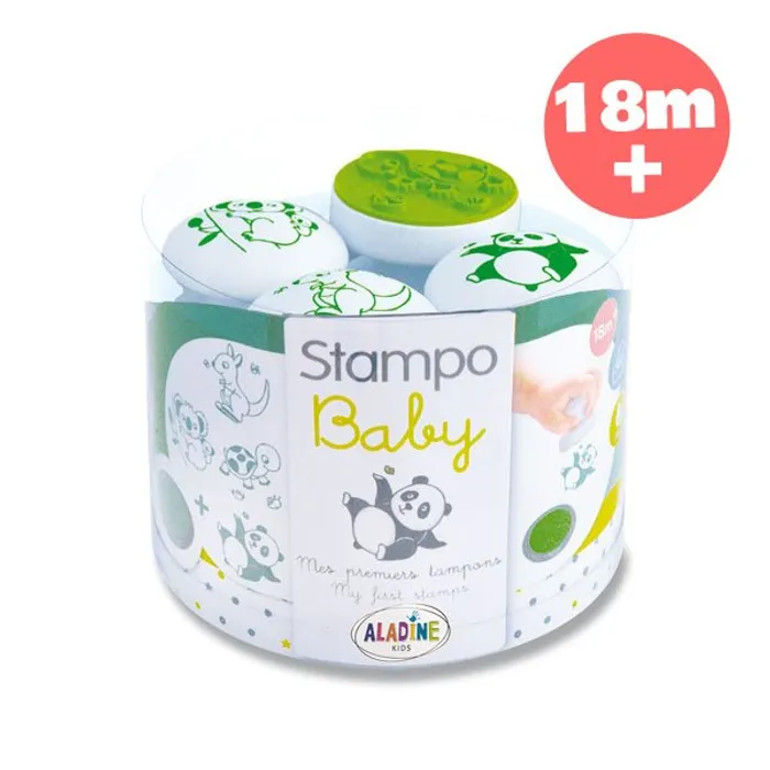 Hlavný obrázok produktu Razítka Aladine Stampo Baby - Zvířátka z daleka