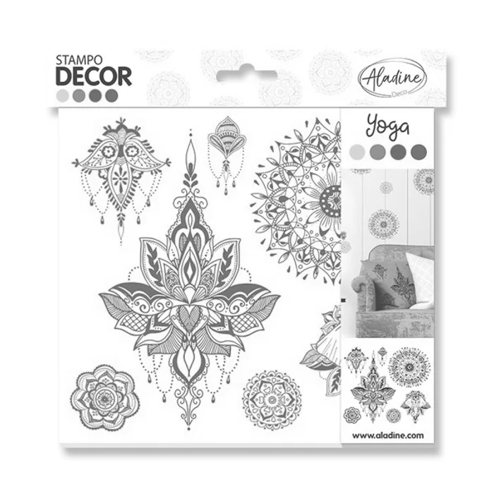 Hlavný obrázok produktu Razítka Aladine Stampo Decor Jóga, 7 ks