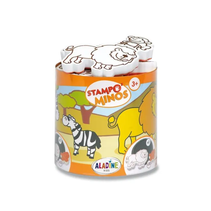 Hlavný obrázok produktu Razítka Aladine Stampo Minos - Safari 10 razítek