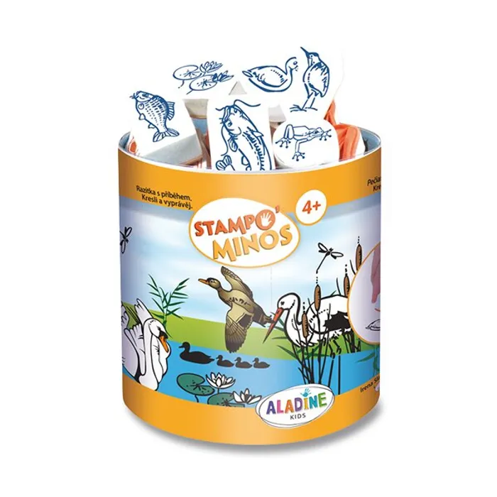 Hlavný obrázok produktu Razítka Aladine Stampo Minos U vody, 41 ks