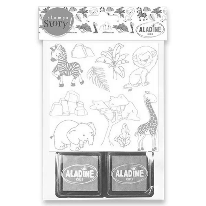 Hlavný obrázok produktu Razítka Aladine Stampo Story Safari
