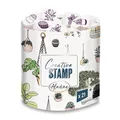 Pečiatky Creative Stamp Rastliny, 21 ks