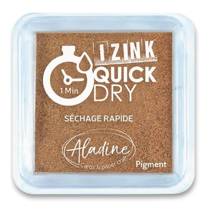 Hlavný obrázok produktu Razítkovací polštářek Aladine Izink Quick Dry měděná