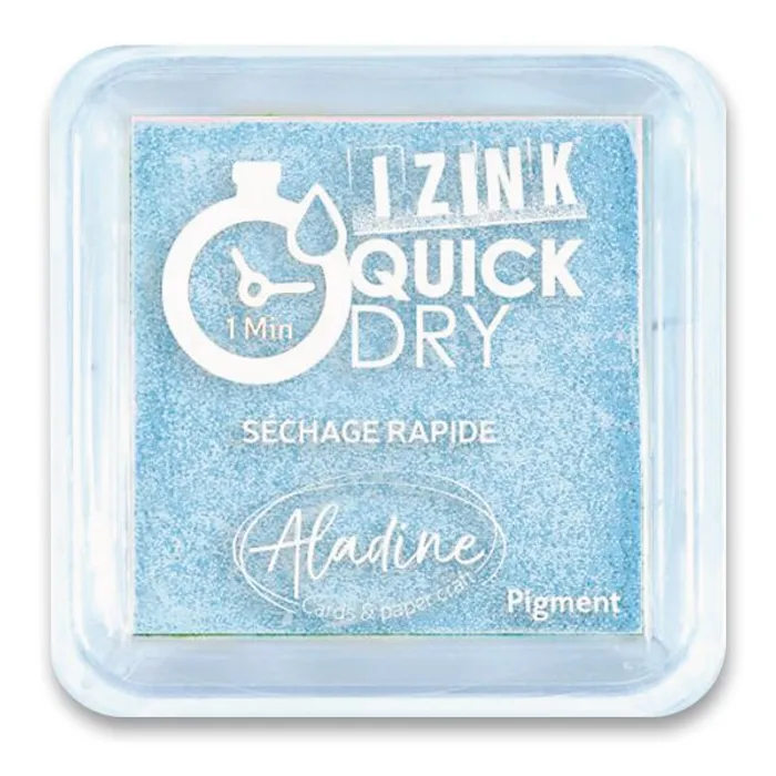 Hlavný obrázok produktu Razítkovací polštářek Aladine Izink Quick Dry nebesky modrá