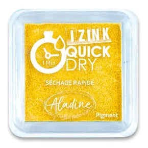 Pečiatkovací vankúšik Aladine Izink Quick Dry žltá