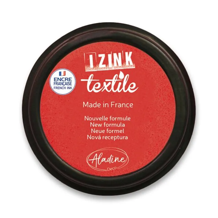 Hlavný obrázok produktu Razítkovací polštářek Izink Textile červená