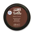 Pečiatkovací vankúšik Izink Textile hnedá