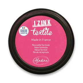 Pečiatkovací vankúšik Izink Textile ružová