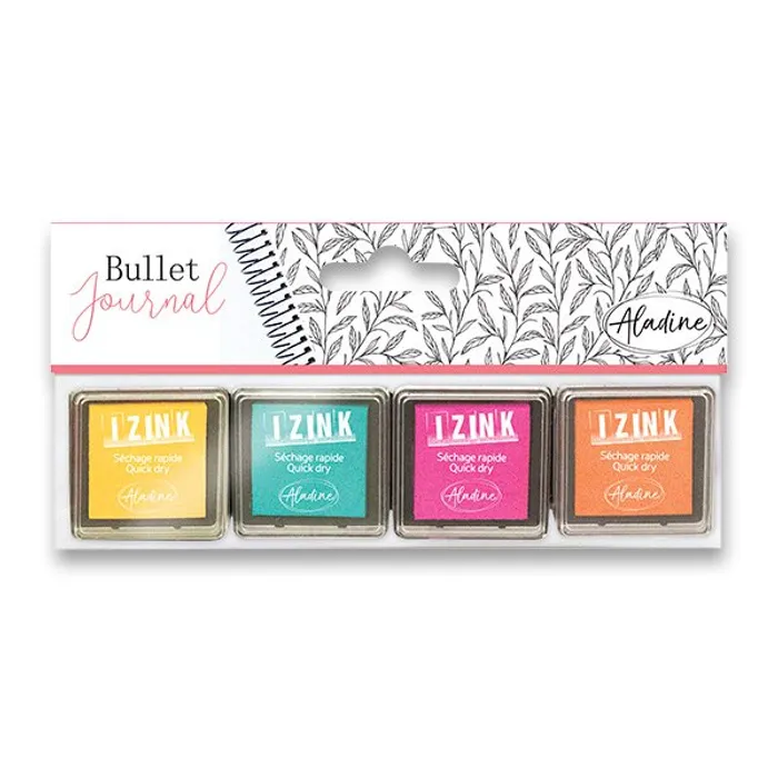 Hlavný obrázok produktu Razítkovací polštářky IZINK Bullet Journal Pastel