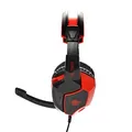 Ďalší obrázok produktu Red Fighter H2, herné slúchadlá s mikrofónom, ovládanie hlasitosti, čierno-červená, 2x 3.5 mm jack