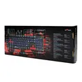 Red Fighter K1, klávesnica US, herná, podsvietená typ drôtová (USB), čierna, 3 farby podsvietenia