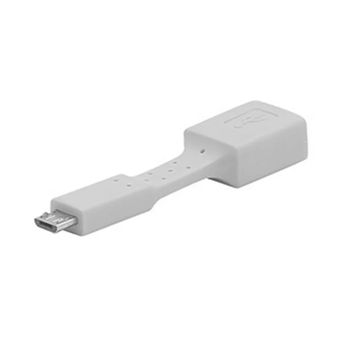 Hlavný obrázok produktu Redukce USB (2.0) micro, USB micro M- USB A F, 0m, žlutá