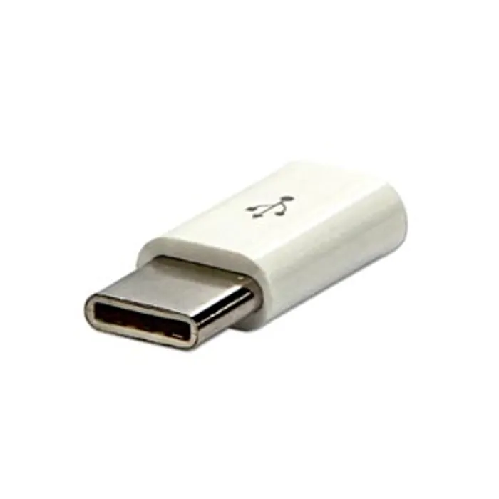 Hlavný obrázok produktu Redukce USB, (3.1), USB C (3.1) M-USB micro (2.0) F, 0, bílá