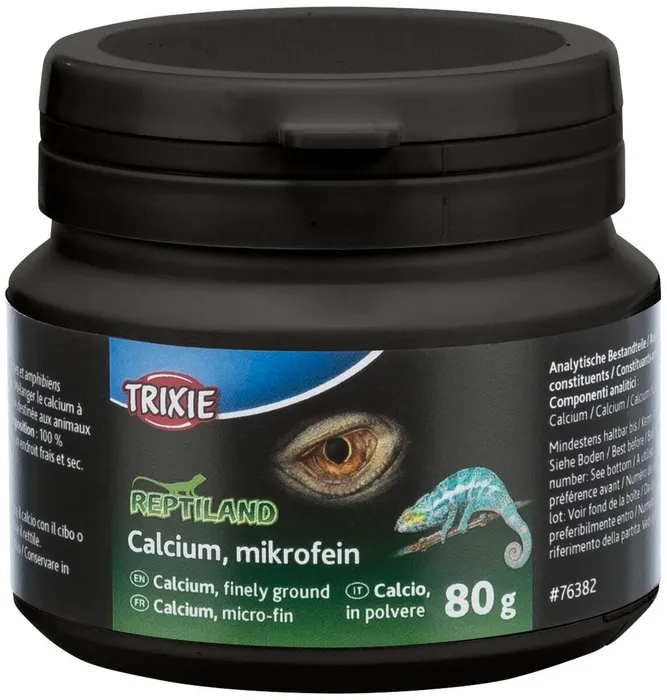 Hlavný obrázok produktu REPTILAND vápník, jemně mletý, 80 g