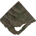 Ďalší obrázok produktu Rohová skala s jaskyňou - dažďový prales 14x11x14 cm