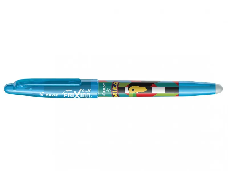 Hlavný obrázok produktu Roller "Frixion Ball - Mika Limited Edition", světle modrá, 0,7/0,35mm, vymazatelný, PILOT