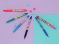 Roller "Frixion Clicker - Mika Limited Edition", modrý, 0,7/0,35 mm, vymazateľný, PILOT