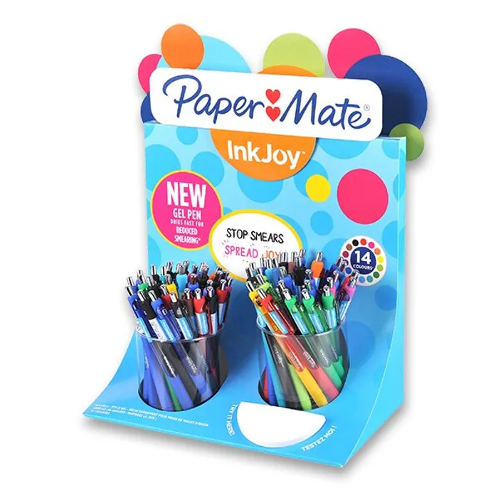 Hlavný obrázok produktu Roller PaperMate InkJoy Gel stojánek, 60 ks