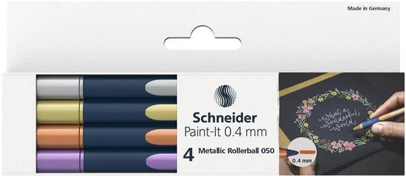 Hlavný obrázok produktu Roller Schneider Paint-it 050 Metallic sada 4 ks
