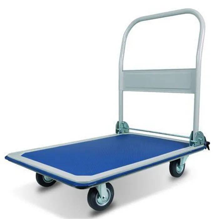 Hlavný obrázok produktu Ruční přepravní vozík, 150 kg, modro-bílý