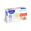 Ďalší obrázok produktu Rukavica (Latex) nepúdrovaná biela `L` [100 ks]
