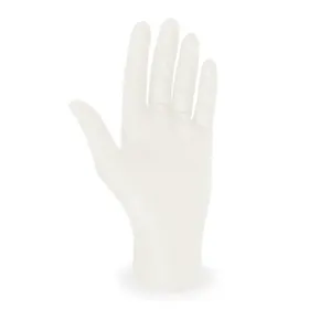 Rukavica (Latex) nepúdrovaná biela `M` [100 ks]
