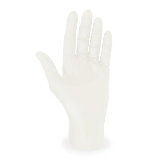 Hlavný obrázok produktu Rukavice latexové bílé, nepudrované (velikost M) [100 ks]