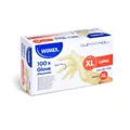 Rukavica (Latex) nepúdrovaná biela `XL` [100 ks]