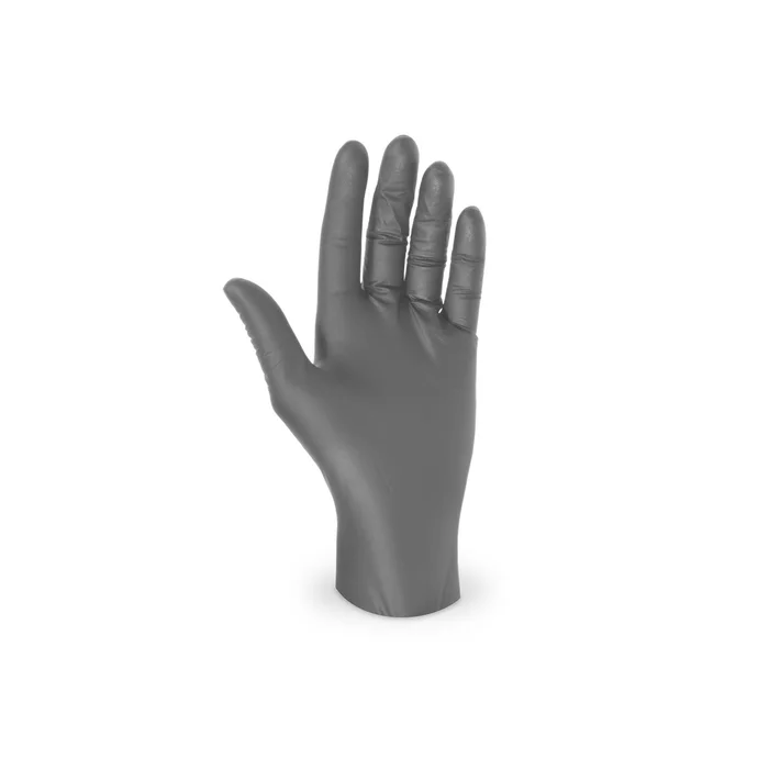 Hlavný obrázok produktu Rukavice latexové černé, nepudrovaná (velikost S) [100 ks]