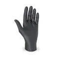 Ďalší obrázok produktu Rukavica (Nitril) nepúdrovaná čierna `L` [100 ks]