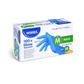 Ďalší obrázok produktu Rukavica (Nitril) nepúdrovaná modrá `M` [100 ks]